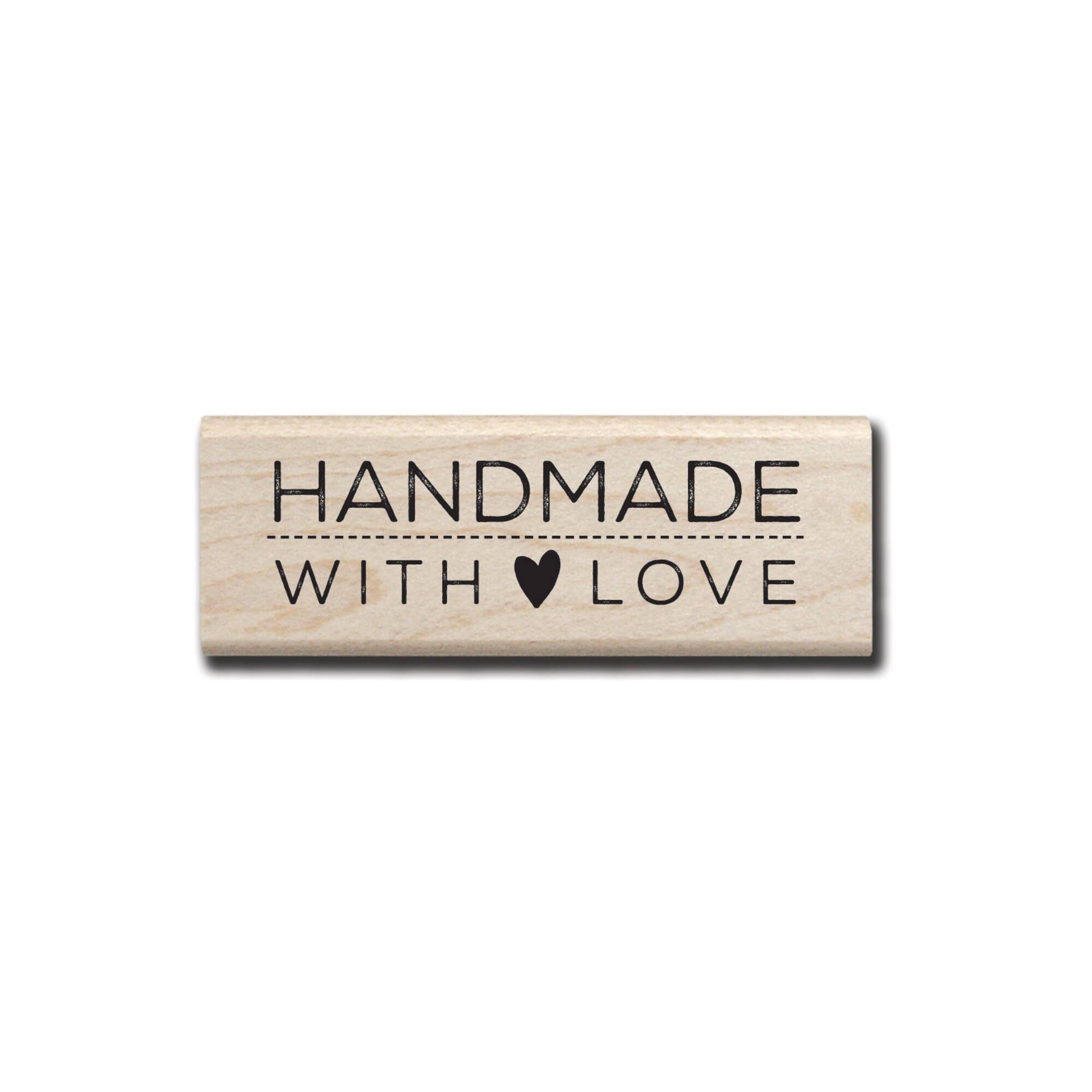 Hampton Art™ Wood Stamp, Handmade With Love